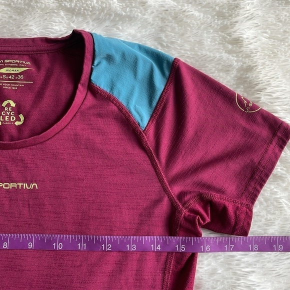 La Sportiva climbing hiking outdoor Compass T Shirt Womens small - Picture 7 of 9